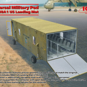 53201 1/35 Universal Military Pod and M8A1 US Landing Mat ICM