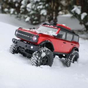 AXI00006T1 1/24 SCX24 2021 Ford Bronco 4WD Truck Brushed RTR