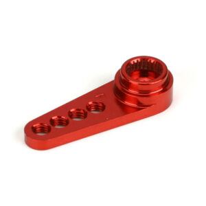 DYN2532 1/2 Machined Aluminum 25T Servo Arm, Red Dynamite