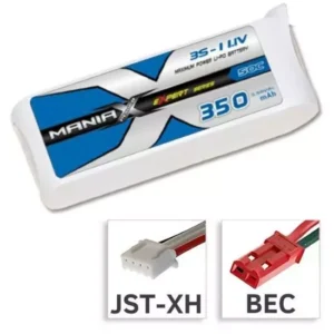 448988 Batteria Lipo 3S 11,1V 350mAh 50C - BEC ManiaX