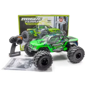 1.ROGT.SP.GR-PACK ROGUE TERRA brushless SPORT vert-PACK accus et chargeur Konect