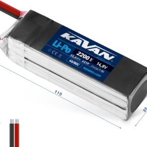 KAV33.6010 Li-Po 2200mAh/14,8V 40/80C 32,6Wh Kavan