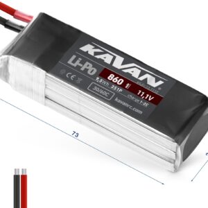 KAV33.7110 Li-Po 860mAh/11,1V 30/60C Air pack